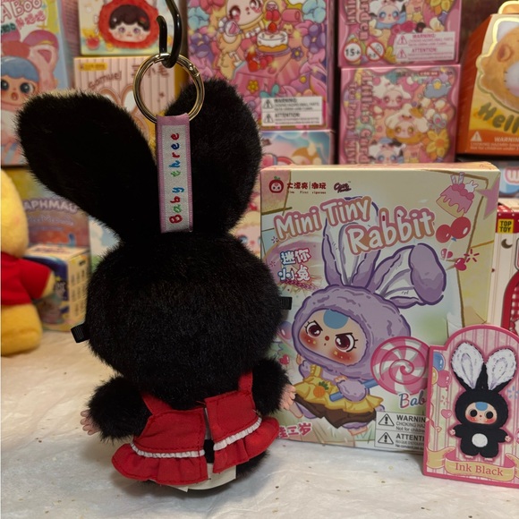 Adorable BB3 “Ink Black” Bunny Mini Tiny Rabbit with Special Eyes 👀 - Picture 2 of 6